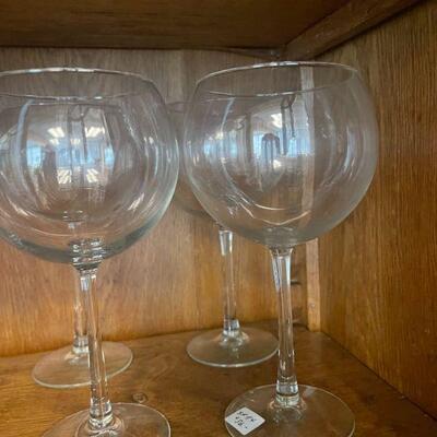 wine goblet glasses