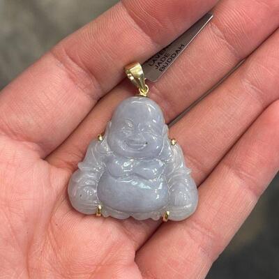 jade buddha pendant
