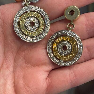 bvlgari earrings (diamonds, matching set of earrings 
