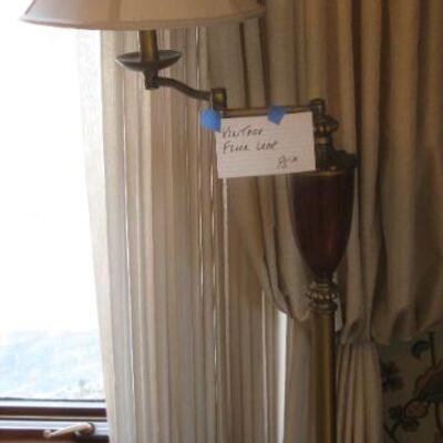 Vintage floor lamp  BUY IT NOW $ 95.00