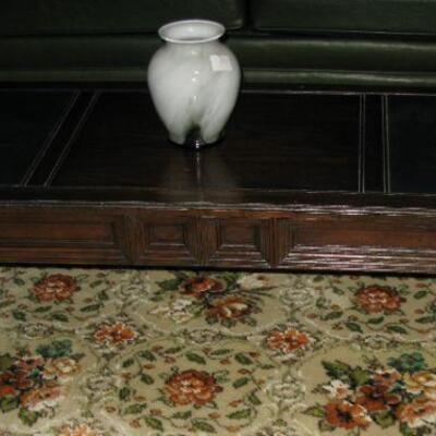 WOOD SLAT COFFEE TABLE  buy it now $ 85.00