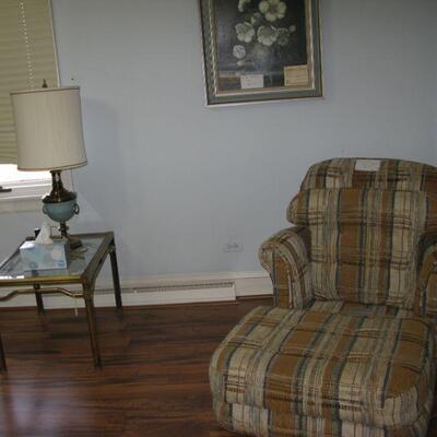 Flexsteel chair and ottoman  BUY IT NOW $ 145.00
