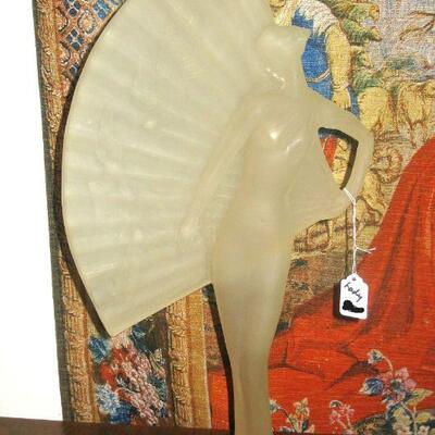 Austin acrylic deco lady  BUY IT NOW $ 85.00