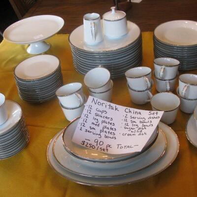 Noritake china   buy it now $ 250.00