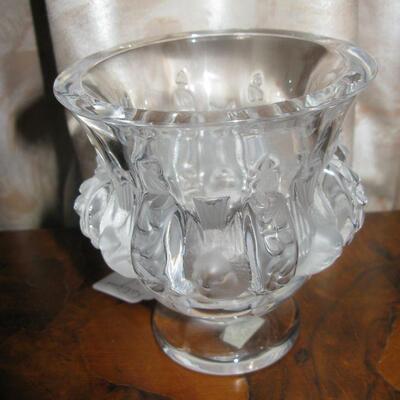 Lalique vase                                                 BUY IT NOW $ 125.00