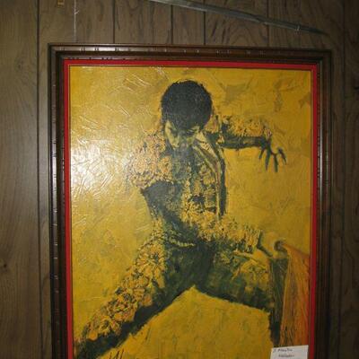 J. MASTIN "MATADOR" LARGE PAINTING                                             BUY IT NOW $ 585.00  OBO