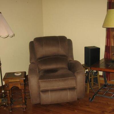 electric micro suede recliner Buy it now $225.00