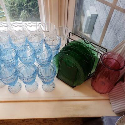 Blue, green, etc. Just the thing for spring!