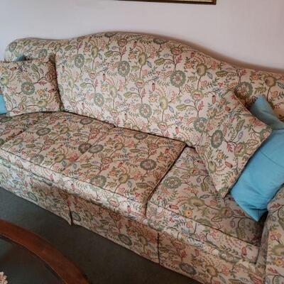 Very unique couch - just in time for spring!
