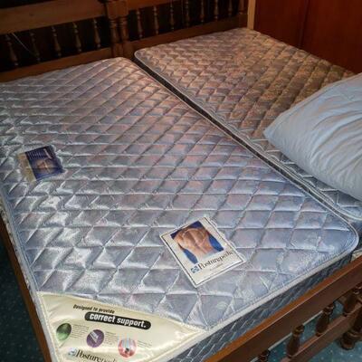 Matching twin beds, mattresses in great shape