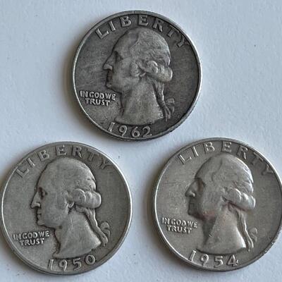 More Silver Washington Quarters