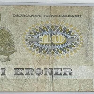 1972 Denmark Banknote 