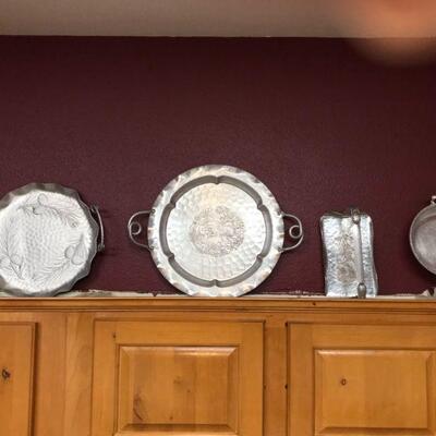 Pewter Serving Trays