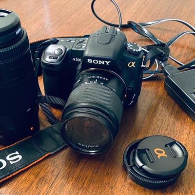 Sony a300 dslr camera