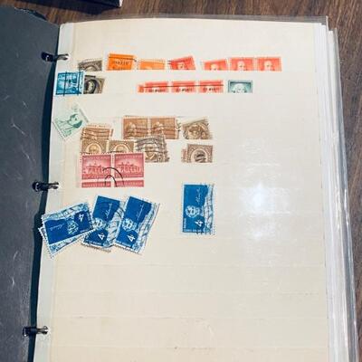 Collection of US & foreign stamps