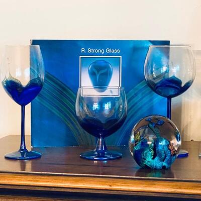 Randy Strong art glass 