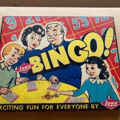 Vintage games and toys