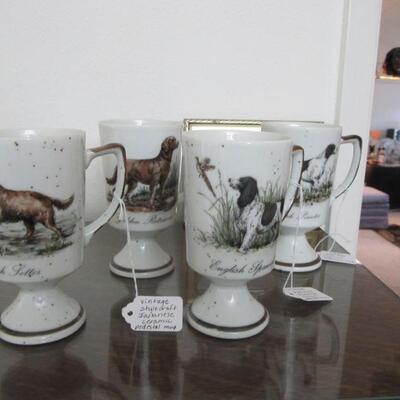 Vintage Japanese Style Craft Mugs