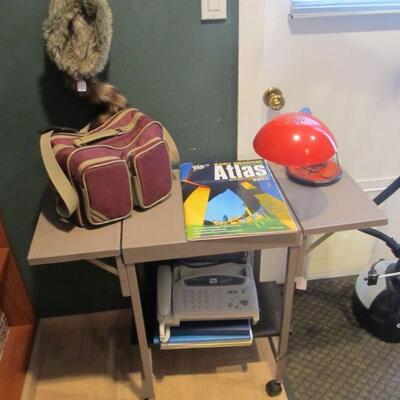 antique typewriter cart