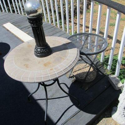 Patio accent tables