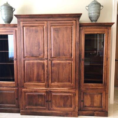 $350 Ethan Allen enterntainment unit