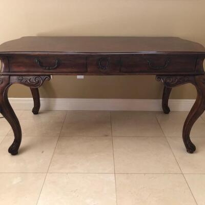 Mahogany Desk By Hekman Furniture $250