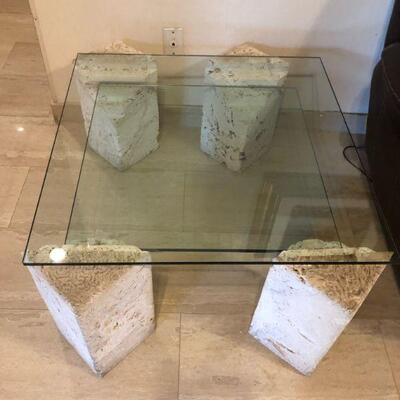 $550 vintage florida keystone coffee table