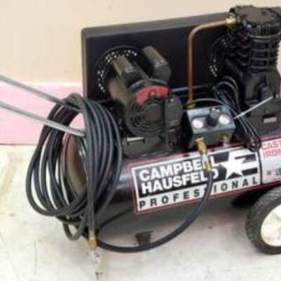 Campbell Hausfeld Professional 20 GAL Air Compressor, item was tested and appears to be in working condition 
