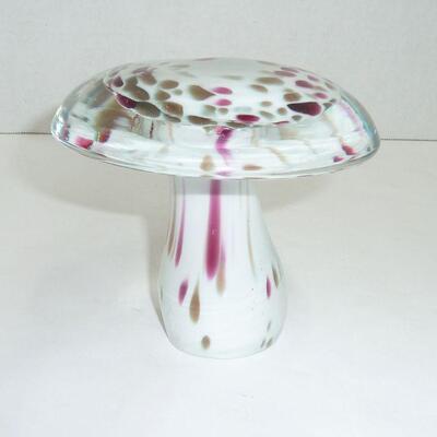 Murano glass mushroom