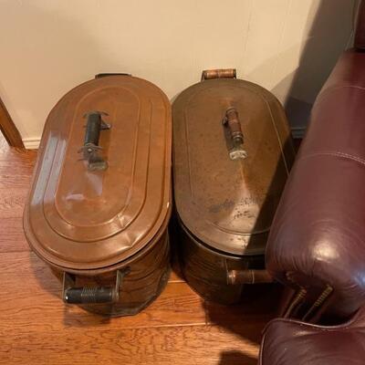 antique copper wash tub