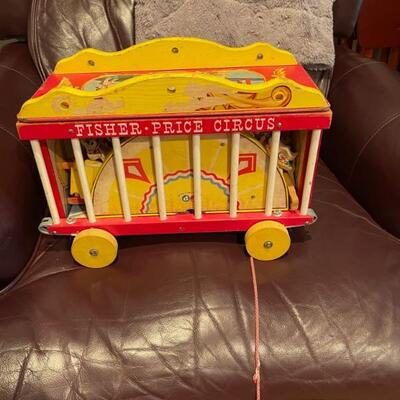 vintage fisher price circus