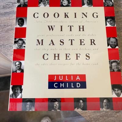 Julia child signed cook book