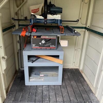 craftsman table saw 10"