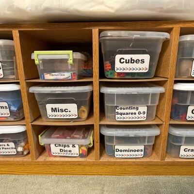 lots of craft supplies