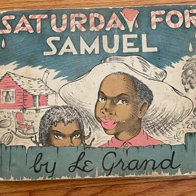 African American childrenâ€™s book â€œSaturday for Samuelâ€ - Le Grand