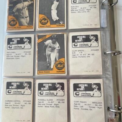Lynchburg Mets baseball cards