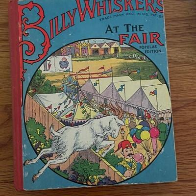 Vintage childrenâ€™s book â€œBilly Whiskers at the Fairâ€ 