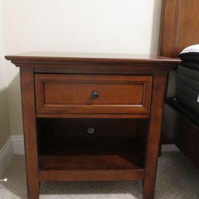 Second of a set of Haverty's Ashebrook nightstands