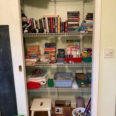 Toys, games, & books