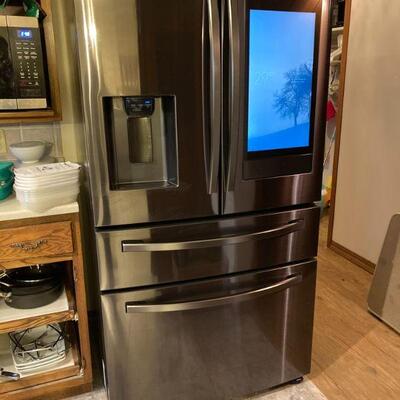 Samsung smart refrigerator nearly new!