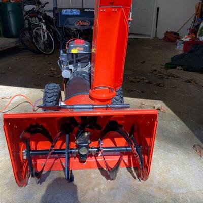 Deluxe 28 inch Ariens Snow Blower.  This item is in great shape