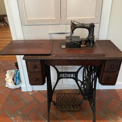 antique 24-50(?) sewing machine