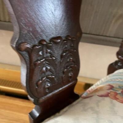 Victorian corner chair panel