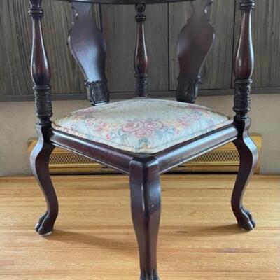 Victorian corner chair