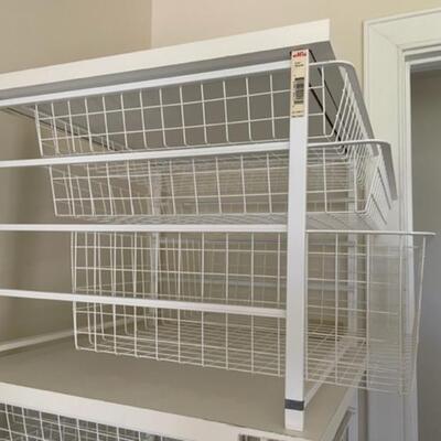 Elfa drawer stack--there are 4 stacks (sold individually)