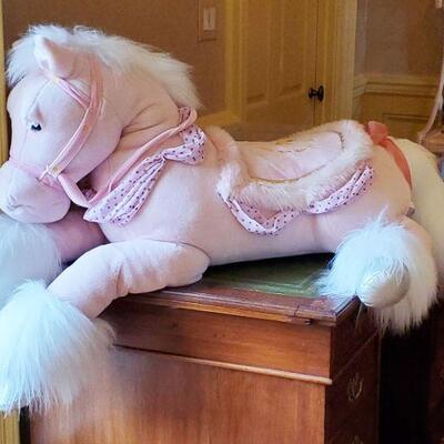Giant stuffed pony  $50