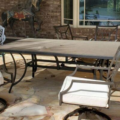 $450  There are several sets of outdoor furniture
