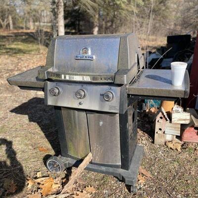 Stainless-Steel Gas-Powered Barbeque  