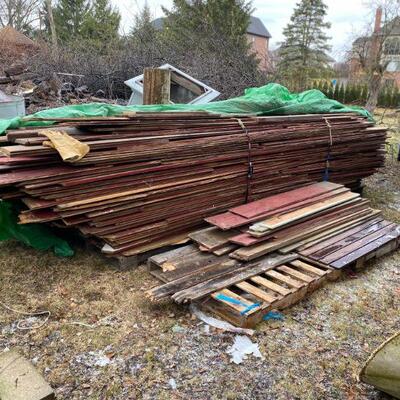 Original Barn Wood from the 11 Mile Road & Beck. Farm RED WOOD BARN                                           
SOLD IN ONE LOT $3,500.00...