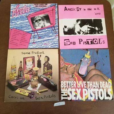 Sex Pistols vintage albums
